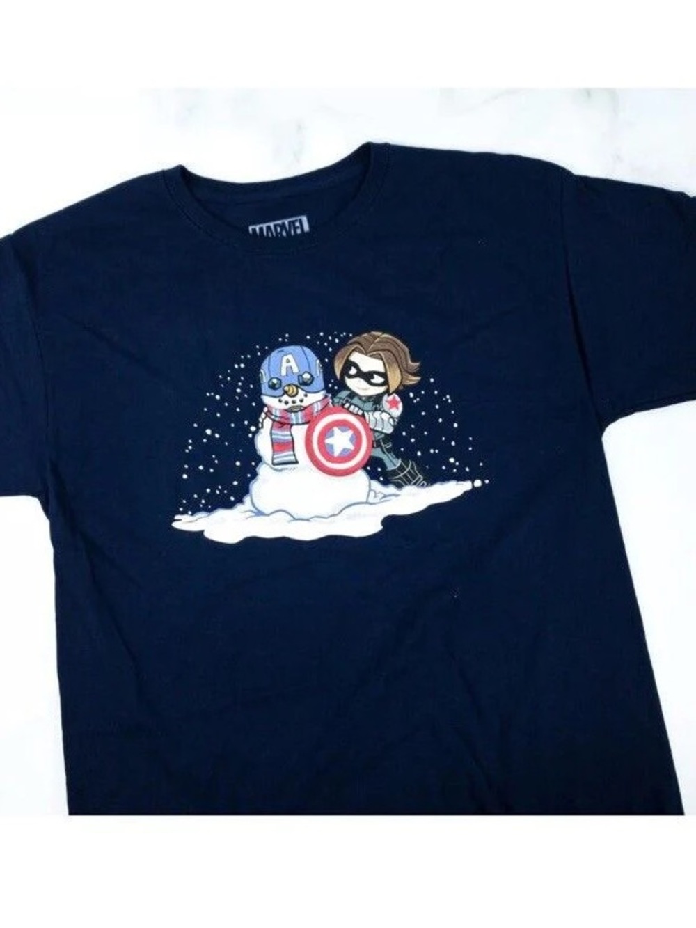 Marvel Captain America & the Winter Soldier T-Shirt Loot Crate Exclusive